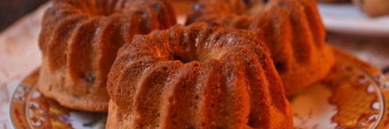 Банановые маффины с шоколадными каплями