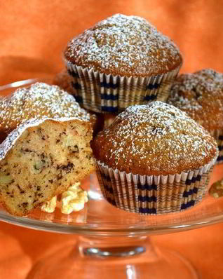 Банановые маффины