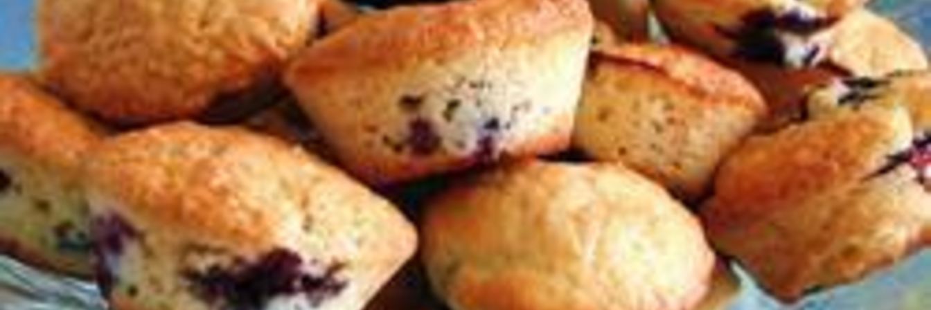 Черничные маффины