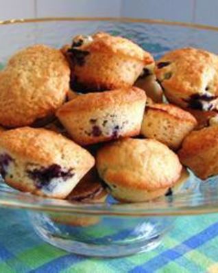 Черничные маффины