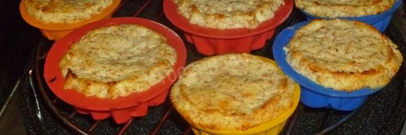 диетические творожные маффины