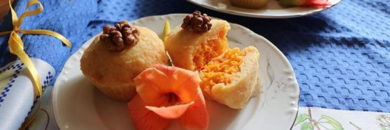 Гороховые маффины