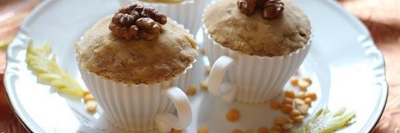 гороховые маффины