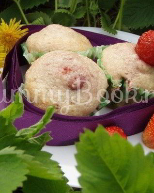 Клубнично-кокосовые Маффины