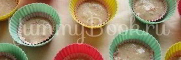 клубнично-кокосовые маффины