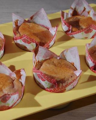 Клубничные маффины