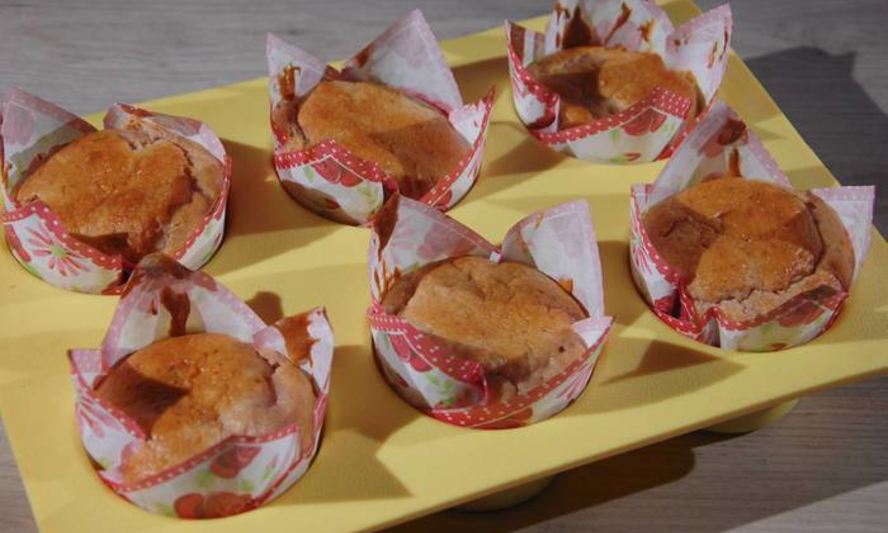 Рецепт клубничных маффинов