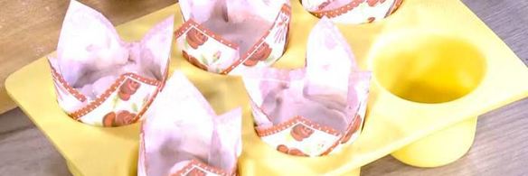 клубничные маффины