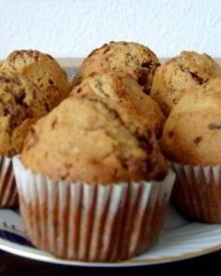 Кофейные маффины на кефире