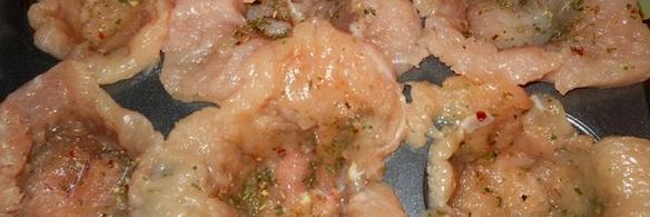 куриные маффины с брокколи и грибами