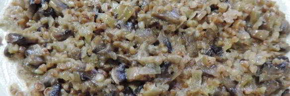 куриные маффины с гречкой и грибами