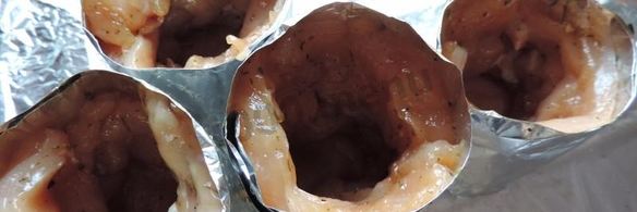 куриные маффины с гречкой и грибами