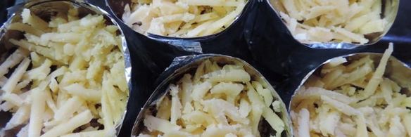 куриные маффины с гречкой и грибами