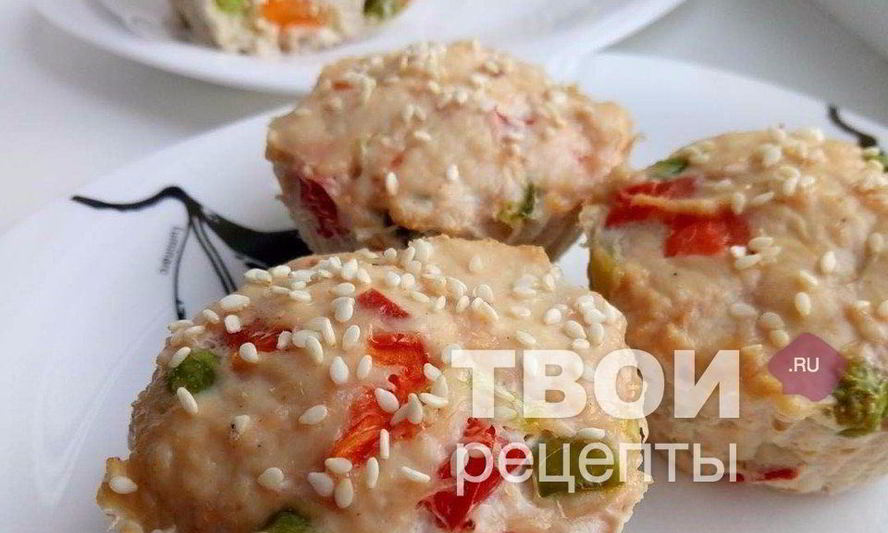 Рецепт куриных маффинов