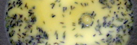 лавандово-яблочные маффины