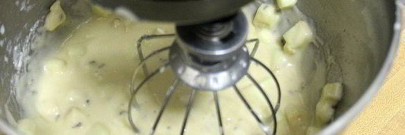 лавандово-яблочные маффины