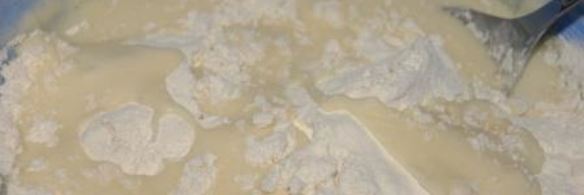 лимонные маффины с киви