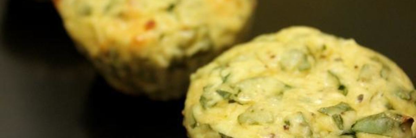 Маффины из творога со шпинатом