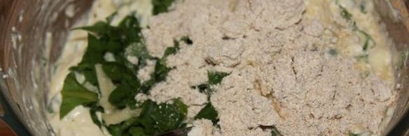 маффины из творога со шпинатом