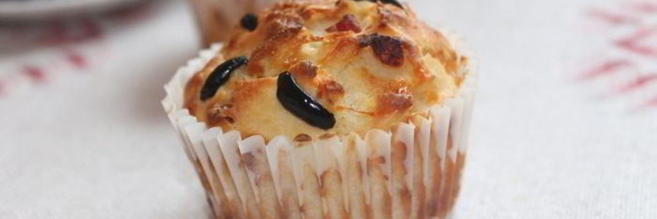 Маффины с беконом