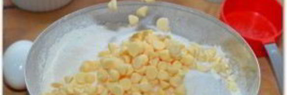 маффины с белым шоколадом