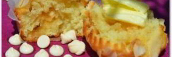 маффины с белым шоколадом