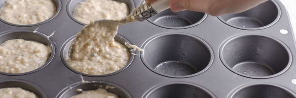 маффины с булгуром