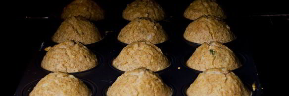 маффины с булгуром