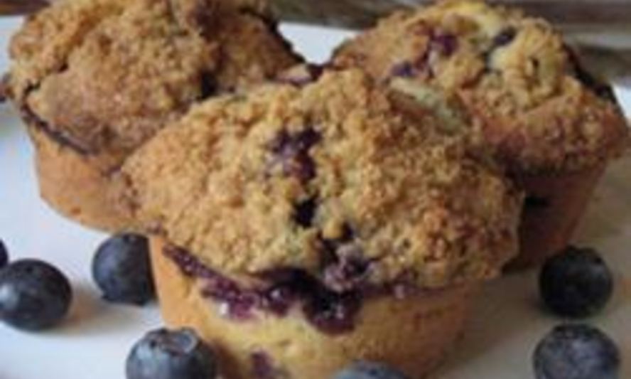 Рецепт маффинов с голубикой