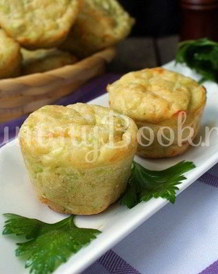 Маффины с кабачком