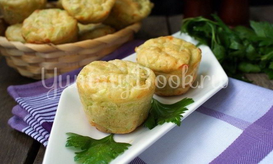 Рецепт маффинов с кабачком