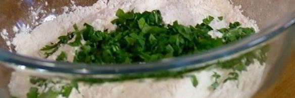 маффины с хрустящим беконом и луком