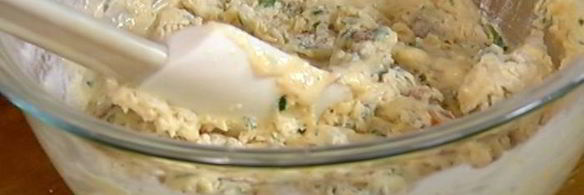 маффины с хрустящим беконом и луком