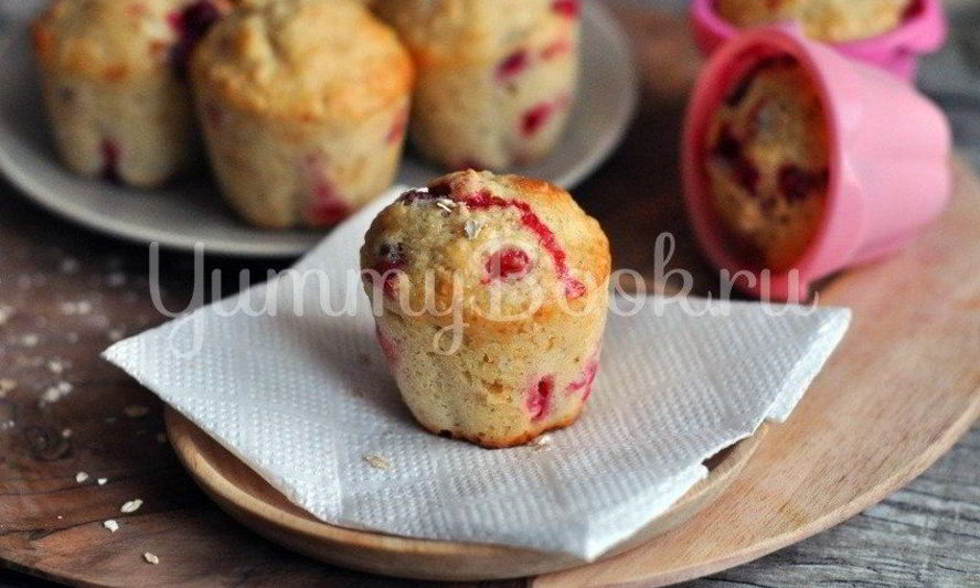 Рецепт маффинов с клюквой