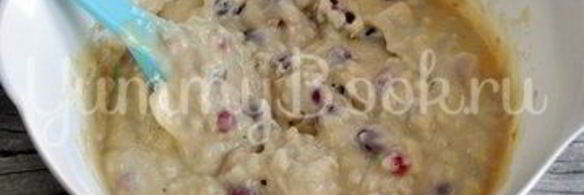 маффины с клюквой