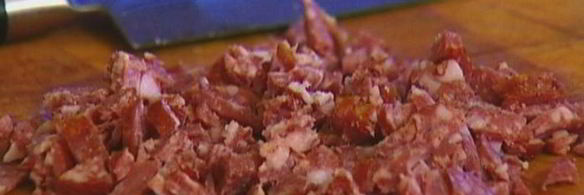 маффины с копчеными колбасками и сыром