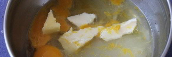 маффины с лимонным курдом и меренгой