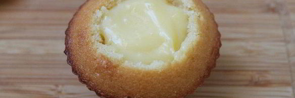 маффины с лимонным курдом и меренгой