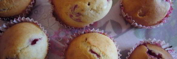 маффины с малиной