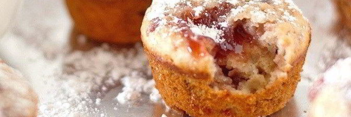 Маффины с повидлом