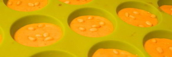 маффины с тыквой и кедровыми орешками