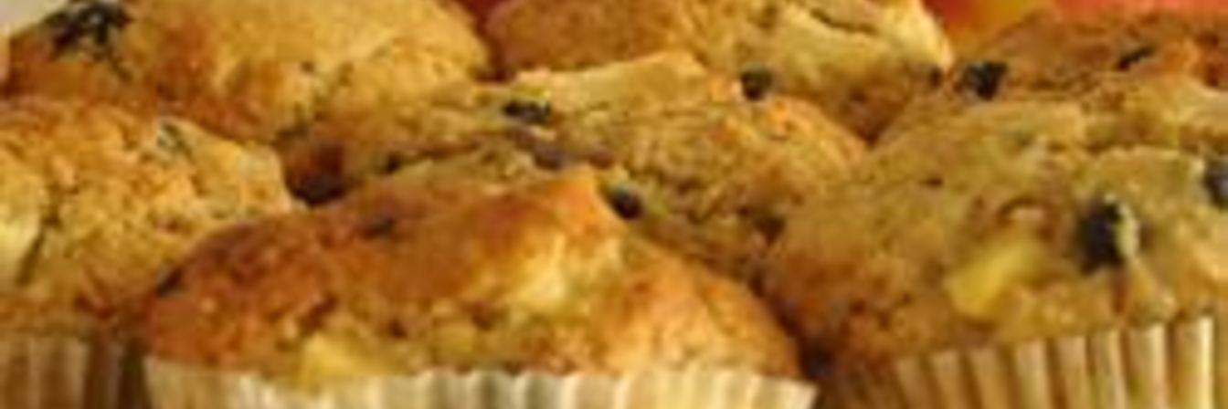 Маффины с яблоками