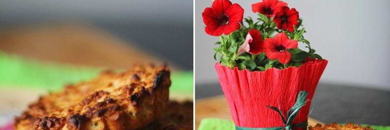 Маффины с яблоком и овсяными хлопьями