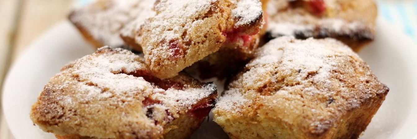 Маффины с ягодами