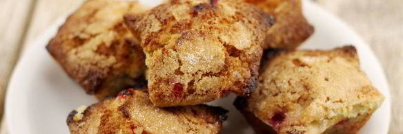 маффины с ягодами