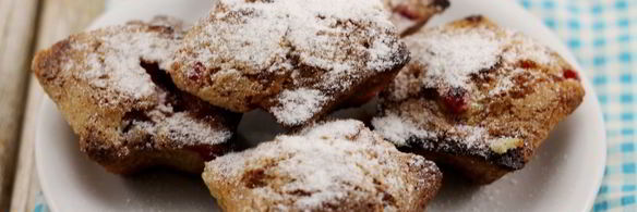 маффины с ягодами