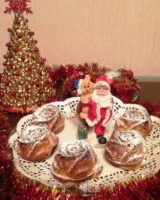 Маффины со сливами