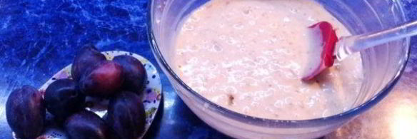 маффины со сливами