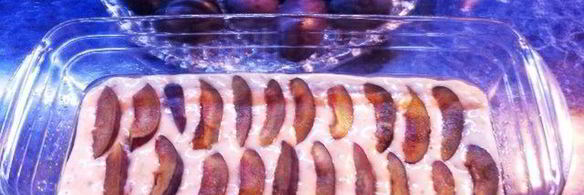 маффины со сливами