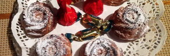 маффины со сливами